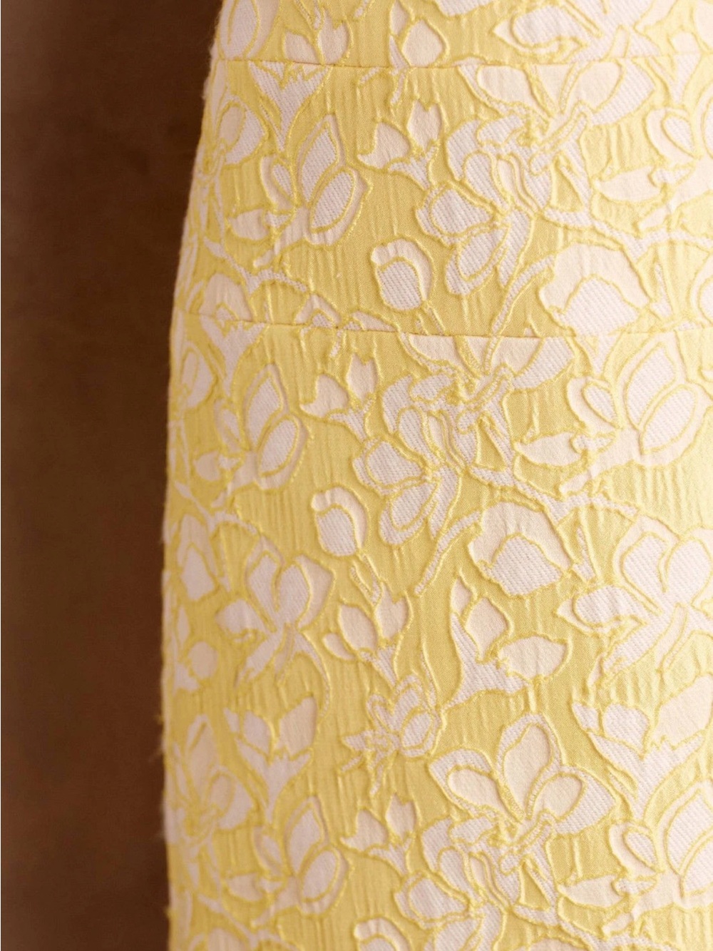 Anthropologie Yellow Ravinia Floral Mini Shift Dress - Picture 3 of 6